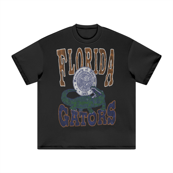 Florida Gators Heavyweight Earth Tone T-Shirt - 305GSM