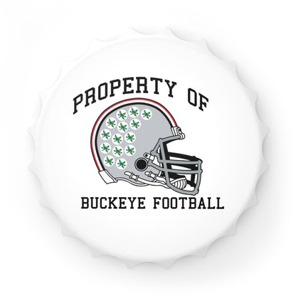 Property of Ohio State University Buckeye Football Bottle Opener