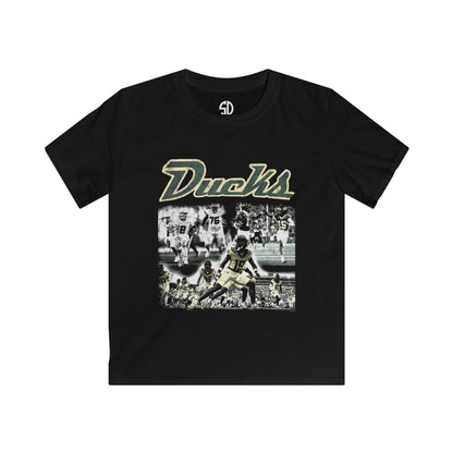 Oregon ducks football Kids Softstyle Tee