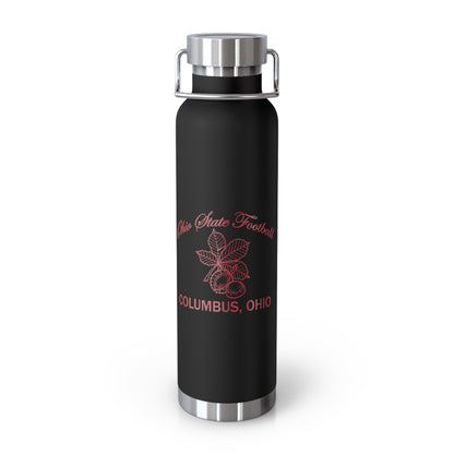 Ohio state University Buckeye Football Copper Vacuum Insulated Bottle, 22oz