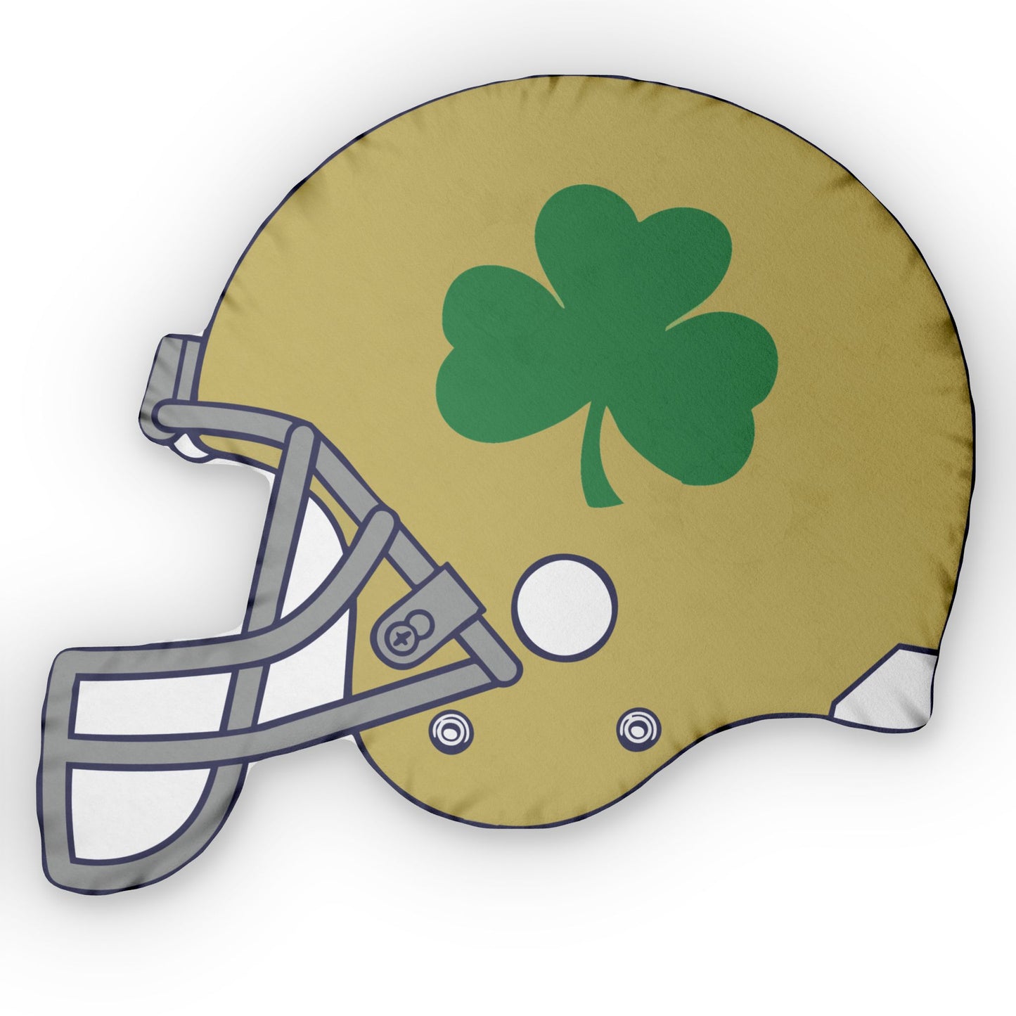 Custom Shaped Pillow - Notre Dame Fighting Irish Football Helmet