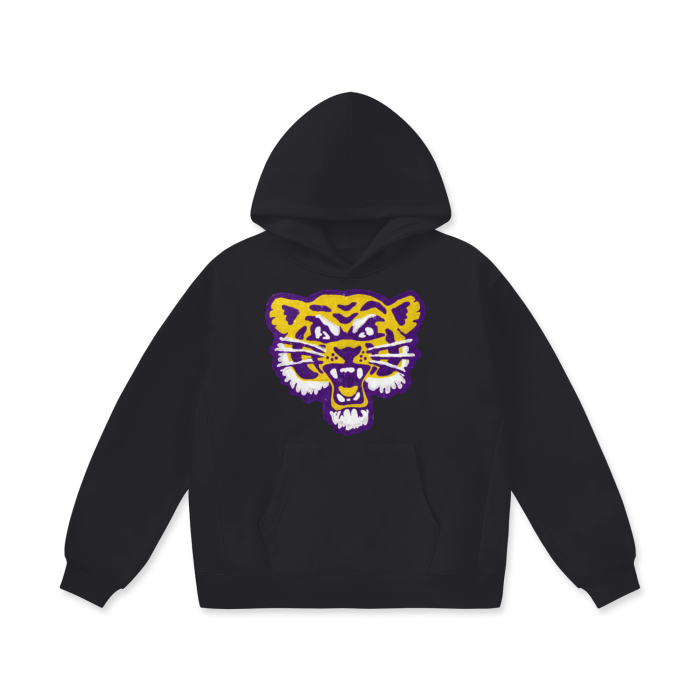 LSU Tigers Oversize Heavyweight Fleece Hoodie