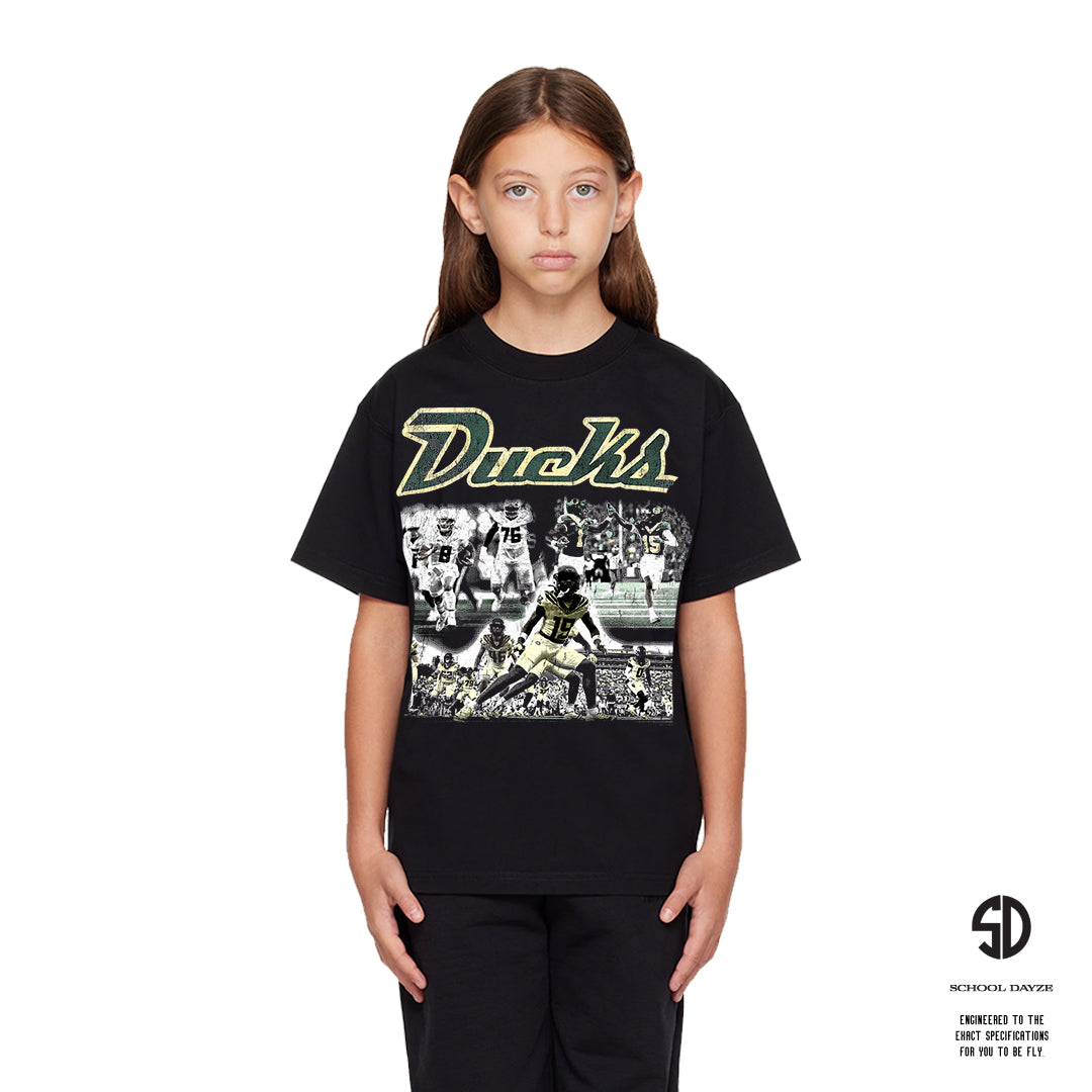 Oregon ducks football Kids Softstyle Tee