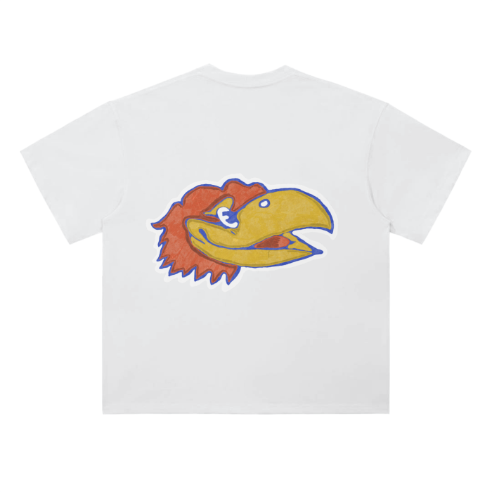 Kansas Jayhawks Drop Shoulder T-Shirt