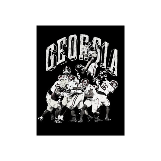 Vintage Georgia Bulldog Poster