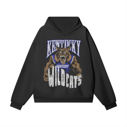 Kentucky wildcats Oversize Heavyweight Hidden Pocket Fleece Hoodie