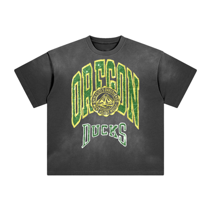 Oregon Washed Shoulder T-Shirt - 250 GSM