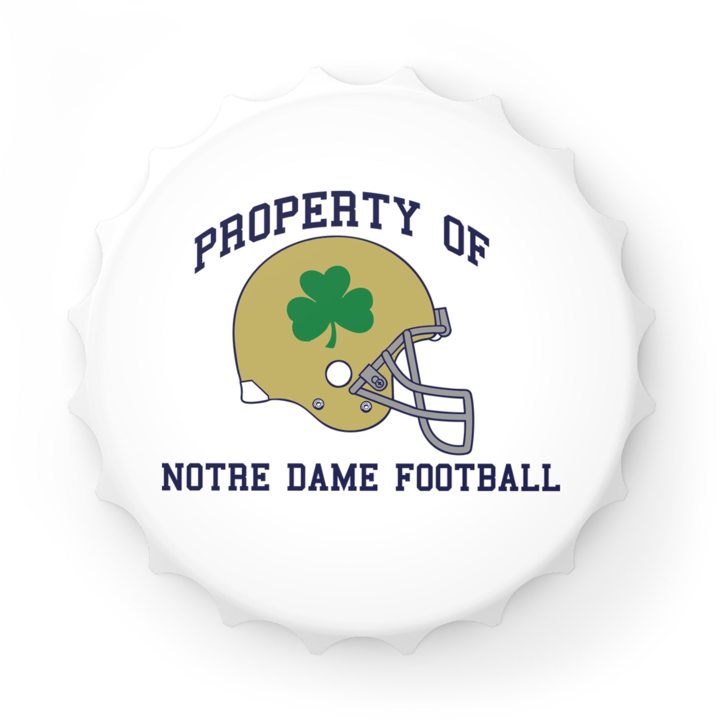 Notre Dame fighting Irish Bottle Opener