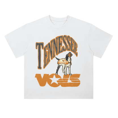 Tennessee Vols Drop Shoulder T-Shirt - 300 GSM