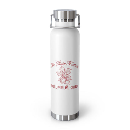 Ohio state University Buckeye Football Copper Vacuum Insulated Bottle, 22oz