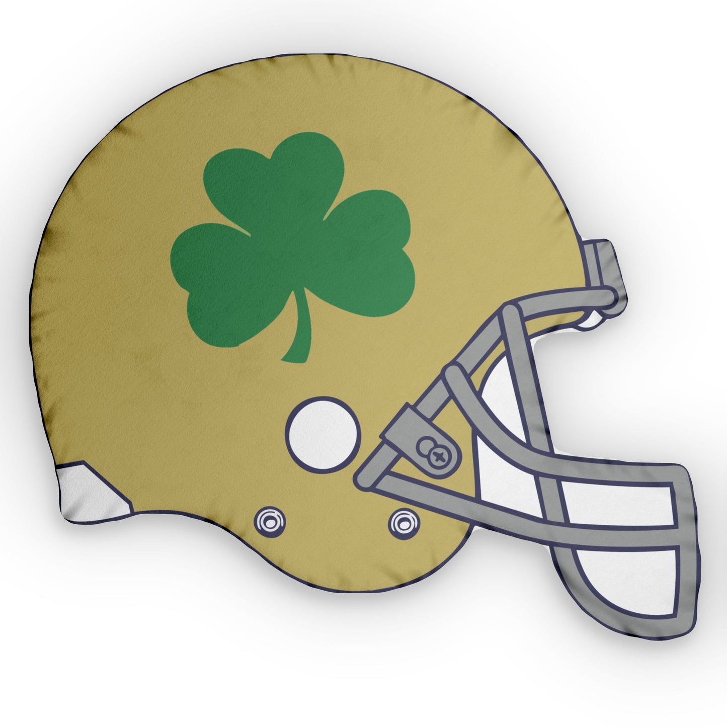 Custom Shaped Pillow - Notre Dame Fighting Irish Football Helmet