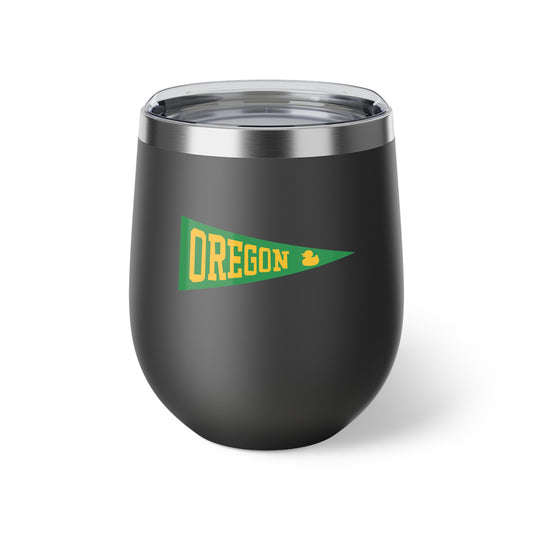 Oregon ducks Copper Vacuum Insulated Cup, 12oz