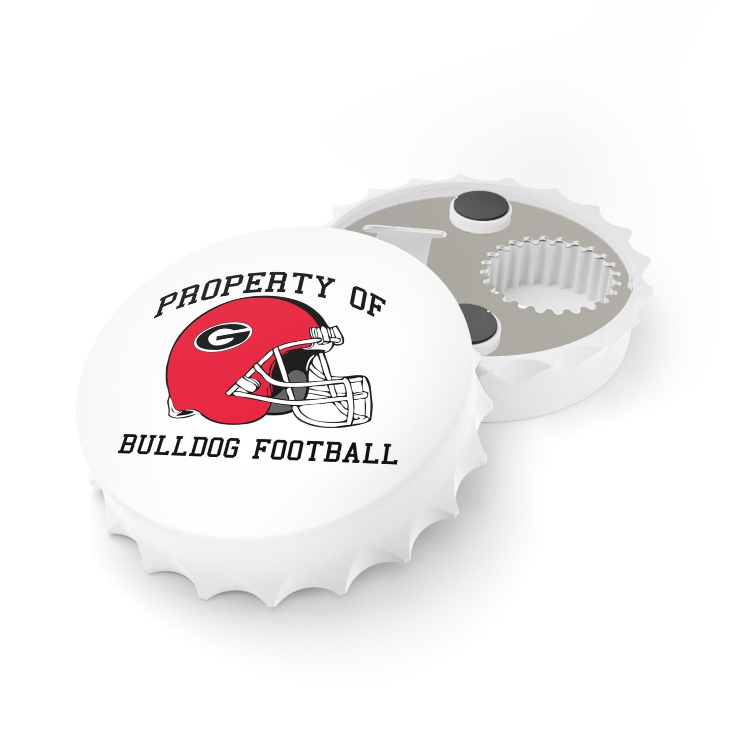 Property of the university Georgia Bulldogs Football Bottle Opener