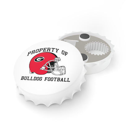 Property of the university Georgia Bulldogs Football Bottle Opener