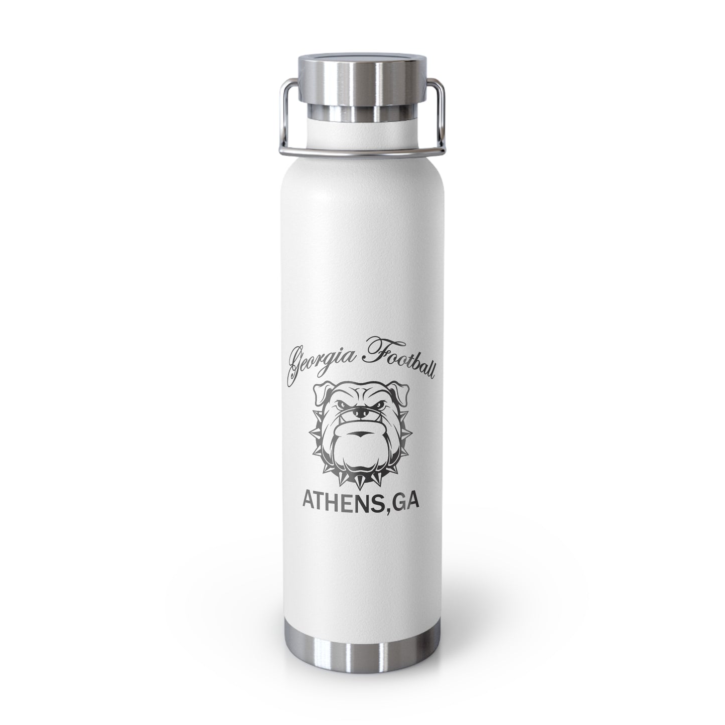 Georgia Bulldogs football Copper Vacuum Insulated Bottle, 22oz