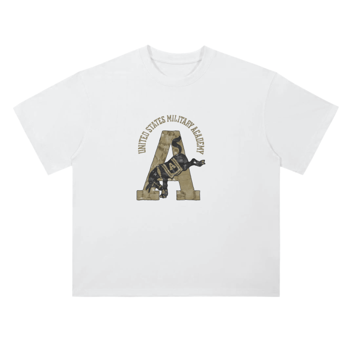 Army academy Drop Shoulder T-Shirt - 300 GSM