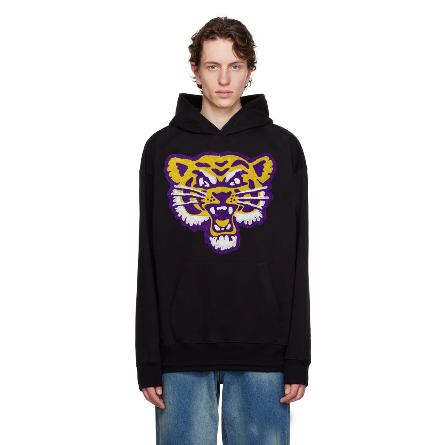 LSU Tigers Oversize Heavyweight Fleece Hoodie