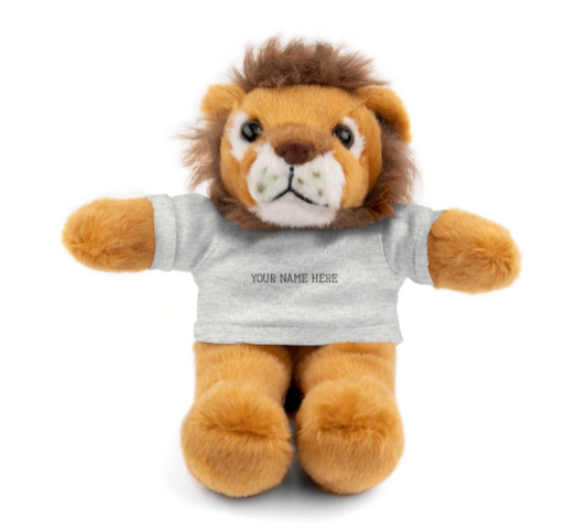 Legacy Custom Plush Animal – Personalized Stuffed Toy with Custom Shirt Stuffed Animals with Tee