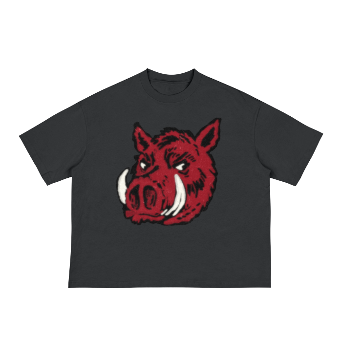 Arkansas Razorbacks Classic Boxy Tee - 230 GSM