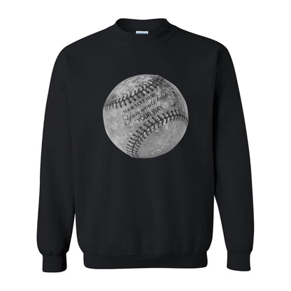 Legacy Custom Vintage Baseball Crewneck – Personalized Retro Sports Sweatshirt Unisex Crewneck Sweatshirt