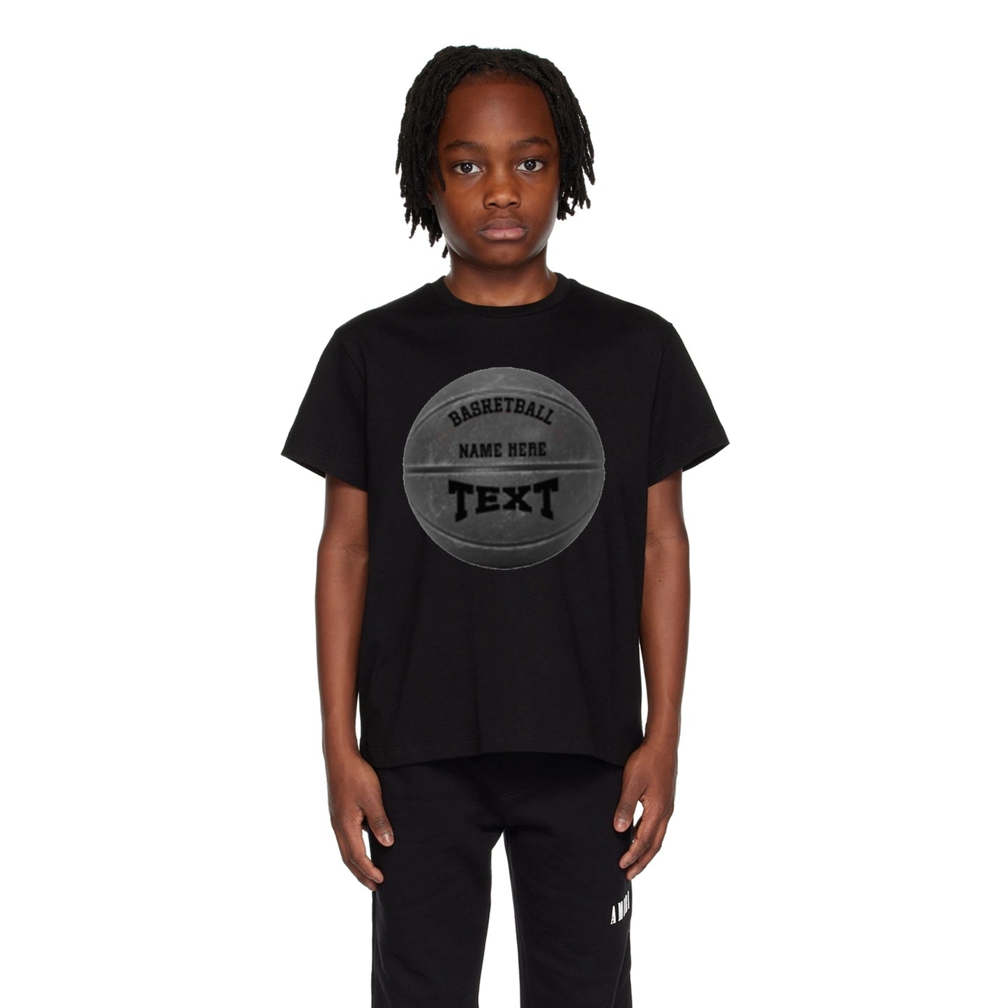 Legacy Custom Vintage Basketball Kids’ Tee – Personalized Retro Sports Shirt Youth Short Sleeve Tee