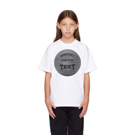 Legacy Custom Vintage Basketball Kids’ Tee – Personalized Retro Sports Shirt Youth Short Sleeve Tee