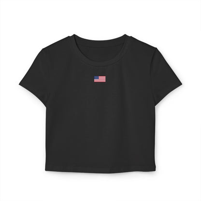 Custom Flag Baby Tee – Personalized Global Pride