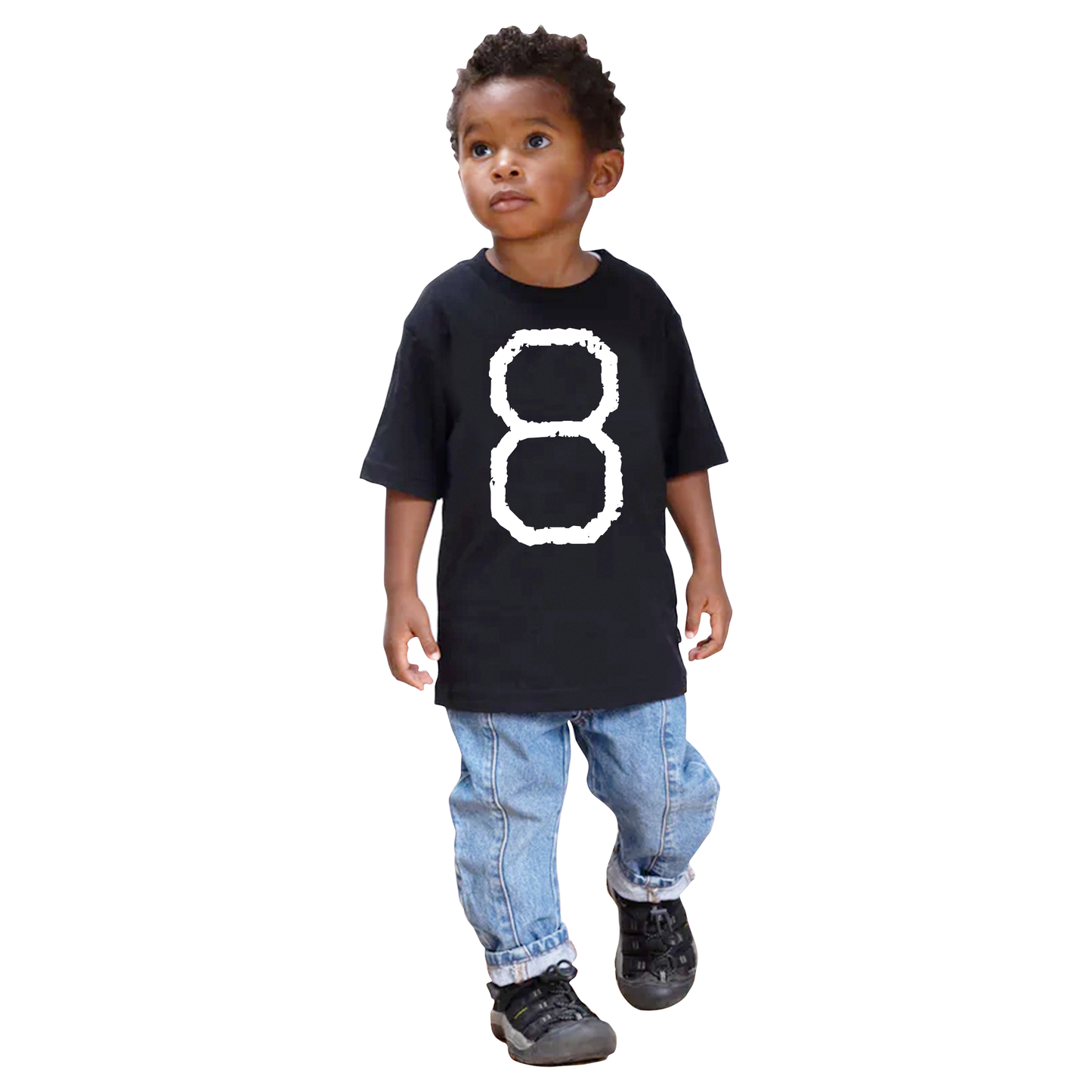 Legacy Custom Kids’ Number Tee – Personalized Jersey-Inspired T-Shirt Kids Heavy Cotton™ Tee