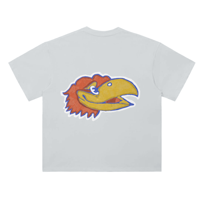 Kansas Jayhawks Drop Shoulder T-Shirt