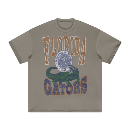 Florida Gators Heavyweight Earth Tone T-Shirt - 305GSM