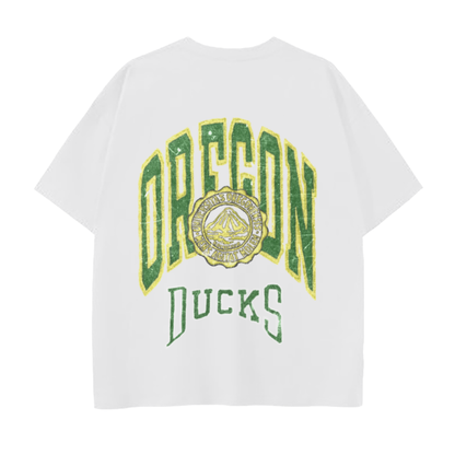 Oregon University Drop Shoulder T-Shirt - 250 GSM