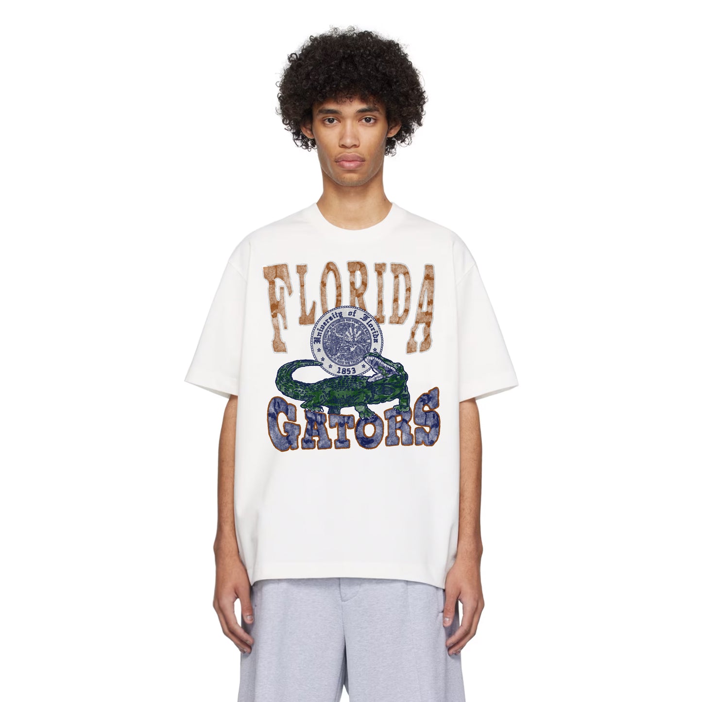 Florida Gators Heavyweight Earth Tone T-Shirt - 305GSM