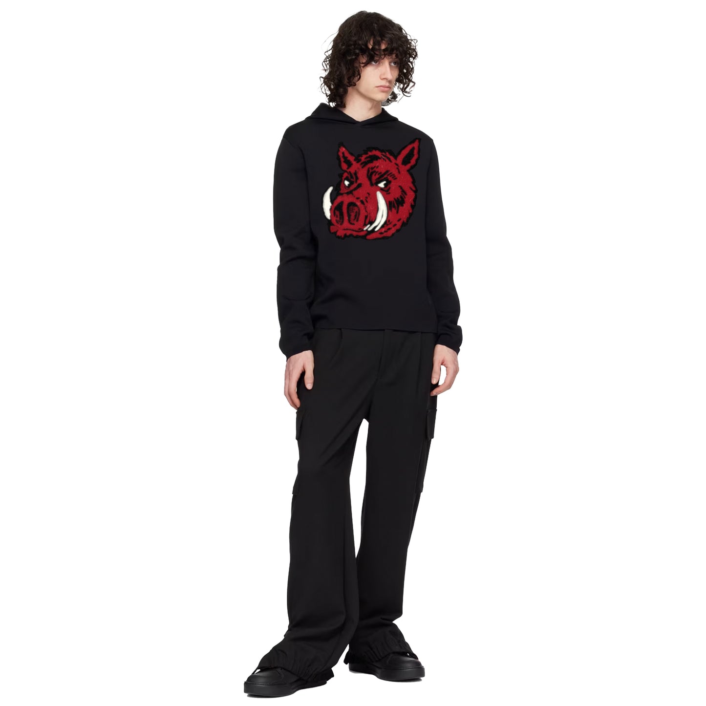 Arkansas Razorbacks Oversize Heavyweight Fleece Hoodie - 460 GSM